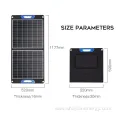Outdoor Overlap Flexible Foldable 160W 170W Solar Panel